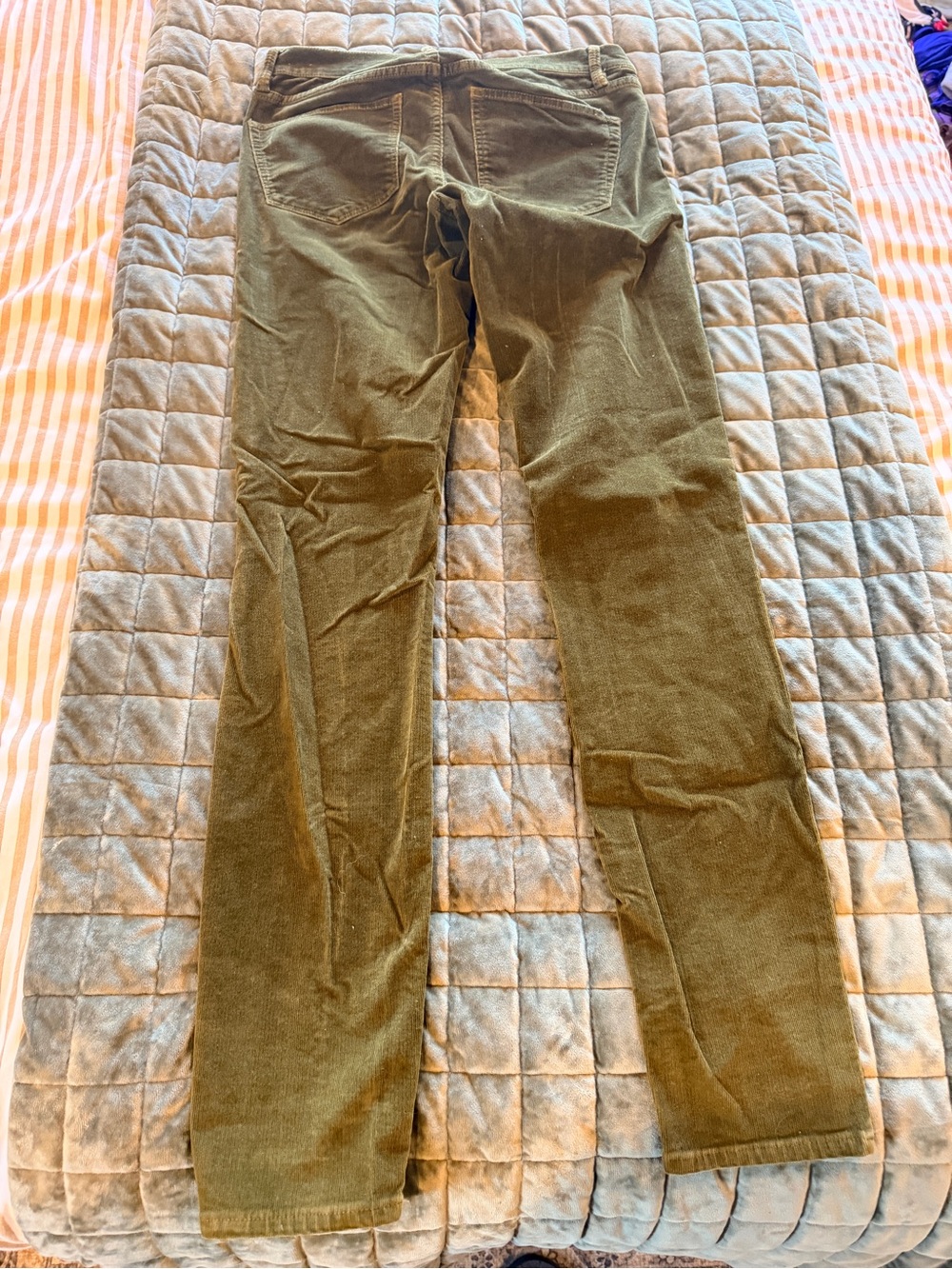 Women’s madewell Olive Green Corduroy Pants